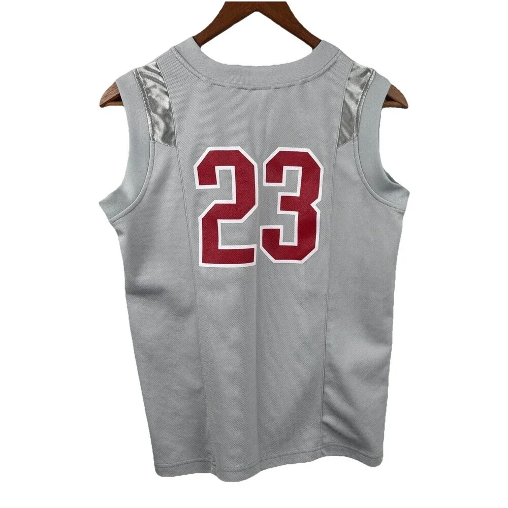 OHIO STATE Buckeyes #23 Nike Elite Series Basketball Jersey Youth Medium Vintage
